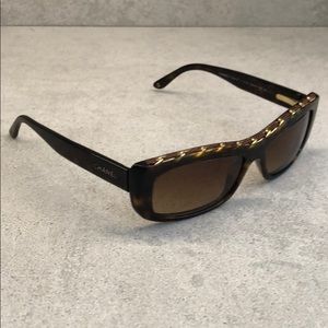 Authentic CHANEL Tortoise/Chain Sunglasses